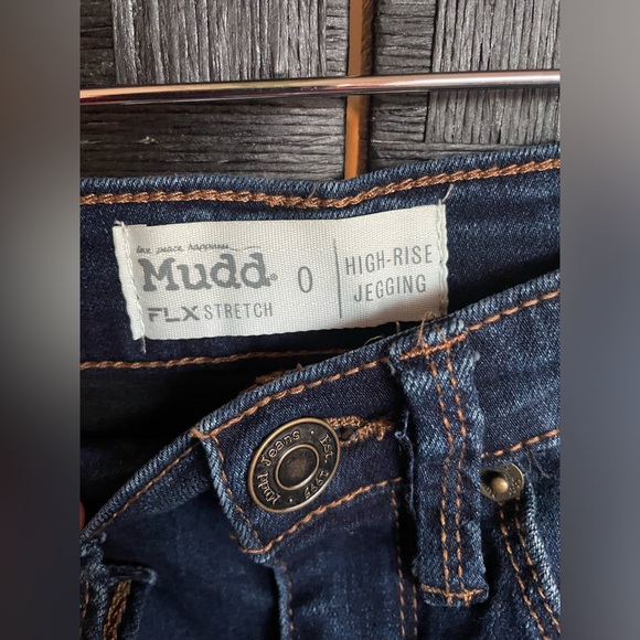 Mudd High Rise Jeggings Size 0 - Picture 3 of 3